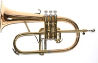 Trąbka Skrzydłówka Eastman EFH-847 Flugelhorn Strój B Rog Skrzydłowy B