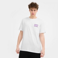 Męski t-shirt z nadrukiem QUIKSILVER Warped Frame