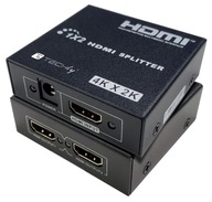 Rozdzielacz / Splitter Techly HDMI 1x2 4K*30Hz Aktywny