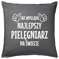 NAJLEPSZY PIELĘGNIARZ poduszka 50x50 prezent