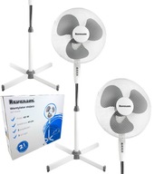 PODLAHOVÝ VENTILÁTOR RAVANSON WT-1040S 3 VRTULE S NASTAVITEĽNÝM VENTILÁTOROM 45 W