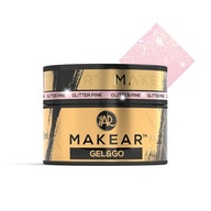 Makear Gel&Go Build Gel Glitter Pink 50 ml