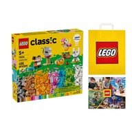 LEGO CLASSIC '11034 - Kreatívne zvieratká +Taška +Katalóg LEGO 2024