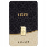 IGR rúd 1 gramm Arany LBMA
