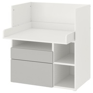 IKEA SMASTAD Biurko 90x79x100 cm biały-szary