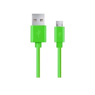 Kabel MICRO USB 2.0 OPLOT A-B Esperanza EB181G zielony 2 m