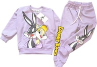 ZARA dres KOMPLET dresowy DISNEY królik BUGS & LOLA 92-98