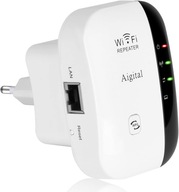 Wzmacniacz sygnału Wi-Fi sieci Repeater WODGREAT WLAN 2.4 GHz 300 Mbps LAN