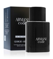 Giorgio Armani Code woda toaletowa dla mężczyzn 50 ml flakonik do wielokrot