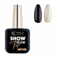 Nails Company Top hybridný Show Glow Gold 11ml