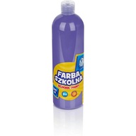 Farba szkolna plakatowa 500 ml fioletowa ASTRA