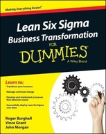 Lean Six Sigma Business Transformation For Dummies ROGER BURGHALL