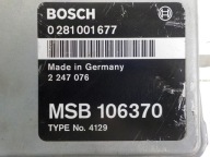 LAND ROVER computer control unit 0281001677 2247076