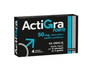 Actigra Forte 50 mg, 4 tabl. Potencja Erekcja