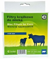 Filtr krążkowy do mleka, śr. 95 mm, 200 szt., Can Agri