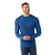 Spodná bielizeň s dlhým rukávom Smartwool Merino 250 Baselayer Crew Boxed modrá