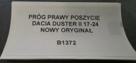 threshold right side DACIA DUSTER II 17-24 new original