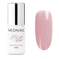 Neonail Baza Revital Base Fiber Blinking Cover Pink do lakierów hybrydowych