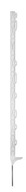 Palik ogrodzeniowy z polipropylenu TITAN, 110 cm, biały, wewn. stopka, Kerb