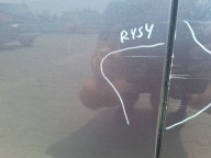 door complete left front + mirror AUDI A6 C6 LZ7Q
