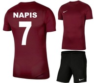 Nike komplet strój piłkarski z NADRUKIEM XL męski