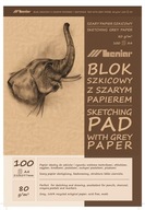 Blok szkicowy eko szkicownik - Leniar - A4, 80 g