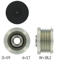 Alternátor - jednosmerná spojka SKF VKM 03305