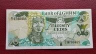 20 CEDI GHANA 1986 st.+3