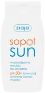 SOPOT SUN SPF50+ emulsja 125ML Ziaja