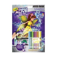 Omaľovánka Crayola Colour Alive - Začarovaný les