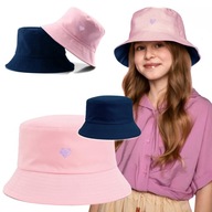 BUCKET HAT CZAPKA czapeczka KAPELUSZ KAPELUSIK bez daszka DWUSTRONNY 2in1