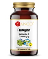 Rutín s vitamínom C a kvercetínom 90 kapsúl Yango