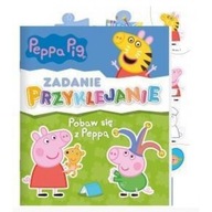 Świnka Peppa. Zadanie przyklejanie 3. Pobaw się z Peppą