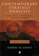 CONTEMPORARY STRATEGY ANALYSIS - ROBERT M. GRANT