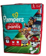 Pampers Baby-Dry Pants Paw Patrol rozmiar 5 Junior 12-17kg 160 pieluch