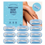 by Amazon Wkłady do maszynki do golenia dla kobiet z 5 ostrzami, 10 sztuk