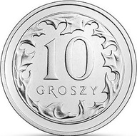 POLSKA, 10GR. 2010, MENNICZE Z WORECZKA, 10 GROSZY