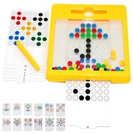 Magnetická mozaiková tabuľa pre deti MagPad Montessori Hračka