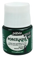 Pebeo Porcelaine 150 - 28 Bronzová zelená farba