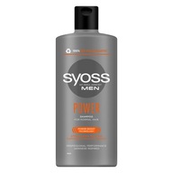 Šampón pre normálne vlasy Syoss Men Power 440ml