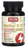 JARROW METHYL B 12 1000 mcg 100 tabliet na cmúľanie Metylkobalamín