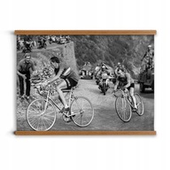 Plagát v rámčeku Tour de France Coppi 21x29