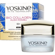 Yoskine Bio Collagen Regeneračný nočný krém proti vráskam 50+ 50ml