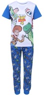 Modro-biele chlapčenské pyžamo Toy Story 122 cm