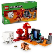 LEGO MINECRAFT 21255 ZASADZKA W PORTALU DO NETHERU