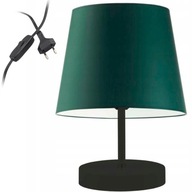 Lampka nocna na biurko lampa biurkowa nocna LED biurowa E27 zieleń