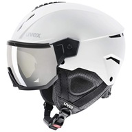 uvex instinct visor, Kask narciarski unisex-dorosły white-black mat 56-58 c