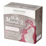 SINGULARIS Superior Multi Mama 2 zestaw: Mama Plus+Gravidia DHA 2 x 30 kaps