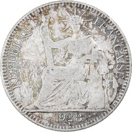Moneta, FRANCUSKIE INDOCHINY, 10 Cents, 1928, Pari