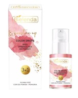 BIELENDA COLOR DROPS BOOST ME UP BAZA UPIĘKSZAJĄCA CIEŃ POMADKA PŁYNNY RÓŻ